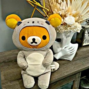 Rilakkuma Plush with Beaver Costume